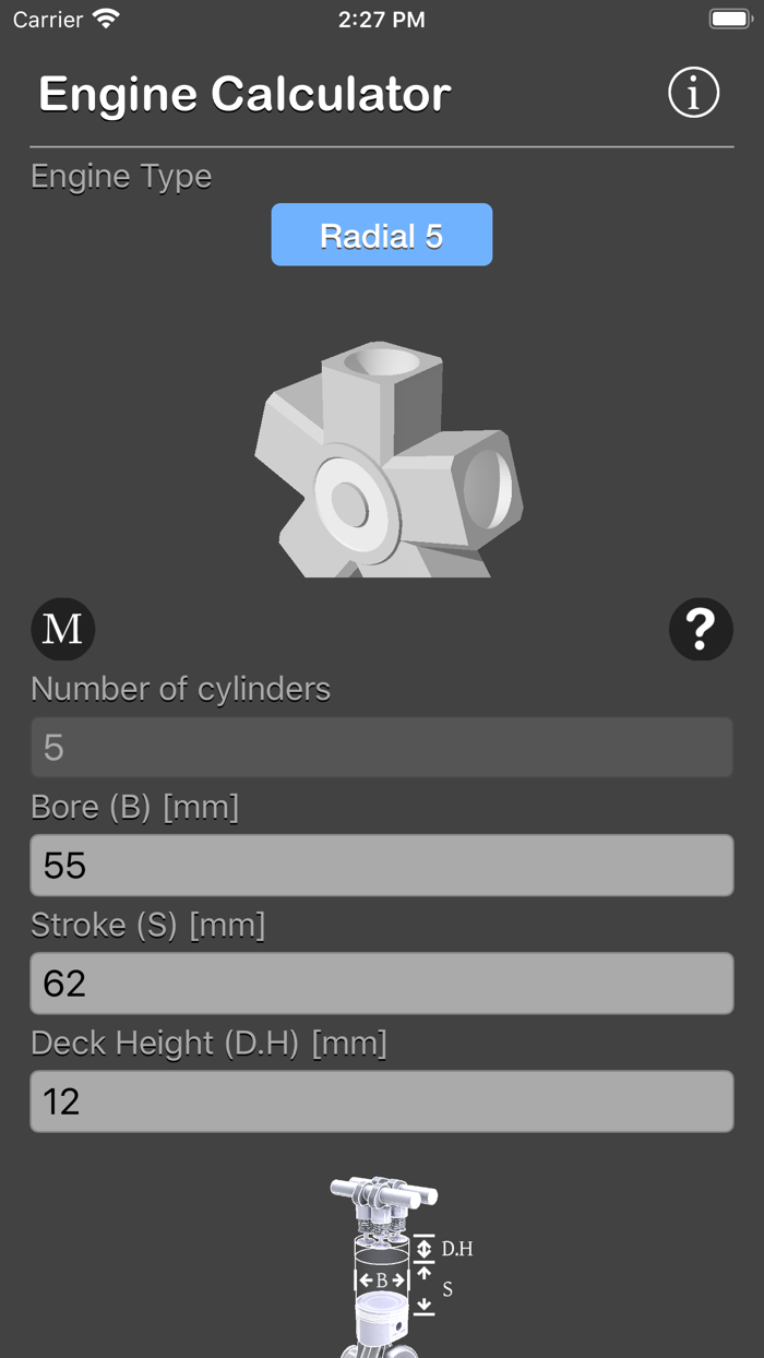 Engine Calculator Plus