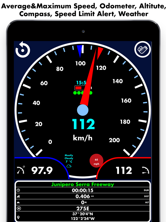 Screenshot #4 pour Compteur De Vitesse ••
