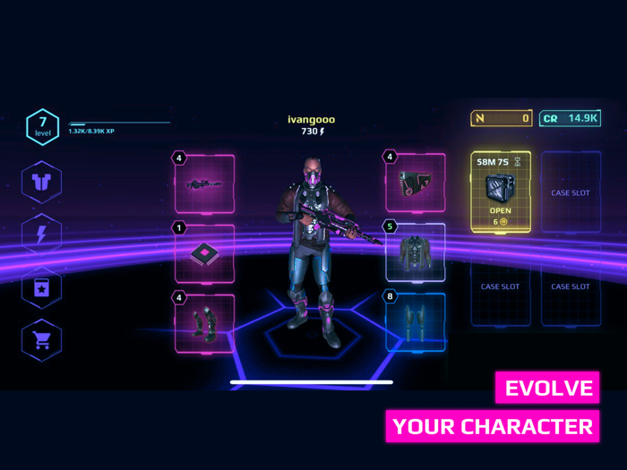 CyberHero Cyberpunk PvP TPS