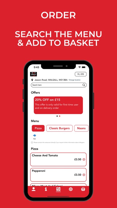 Hot Spot Restuarant Screenshot
