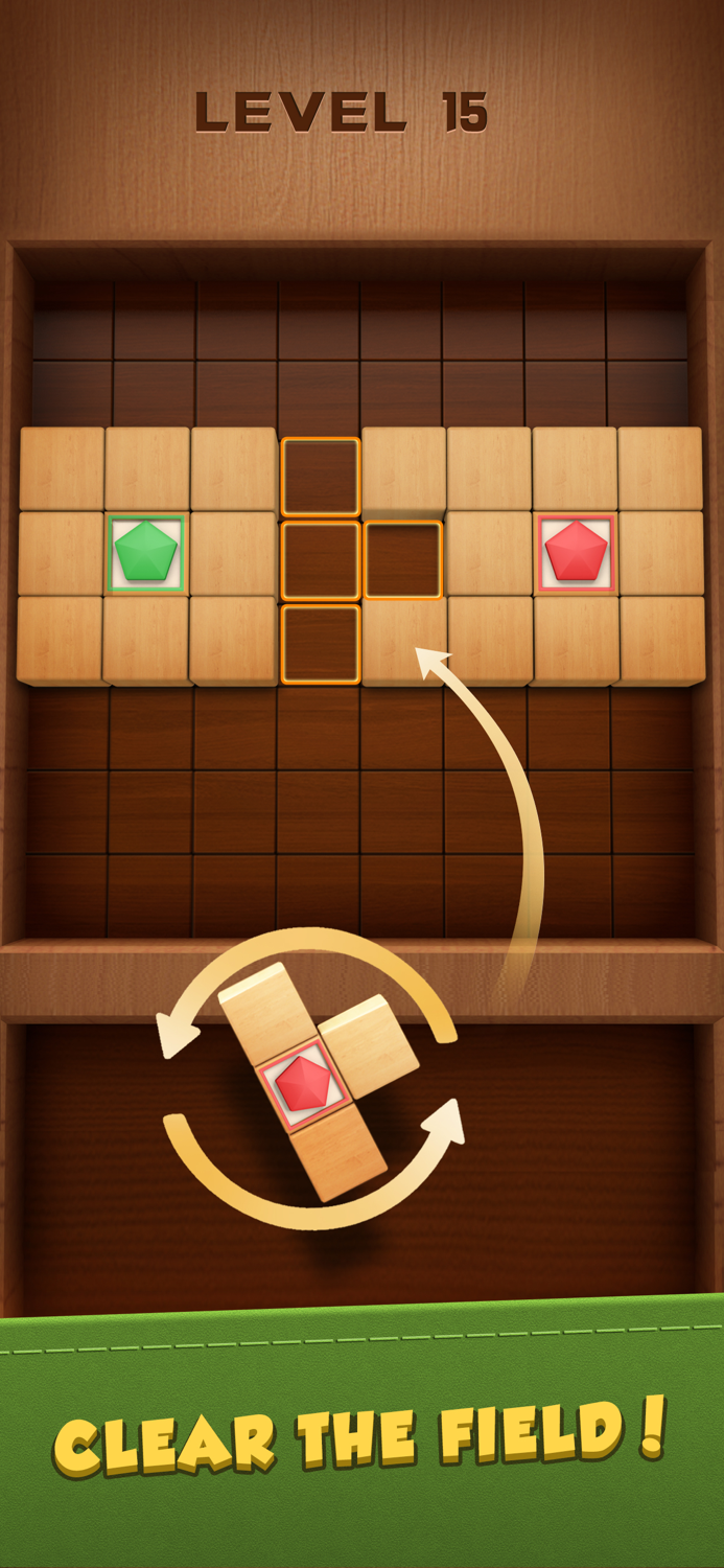 Blast Block Merge Tile Puzzle