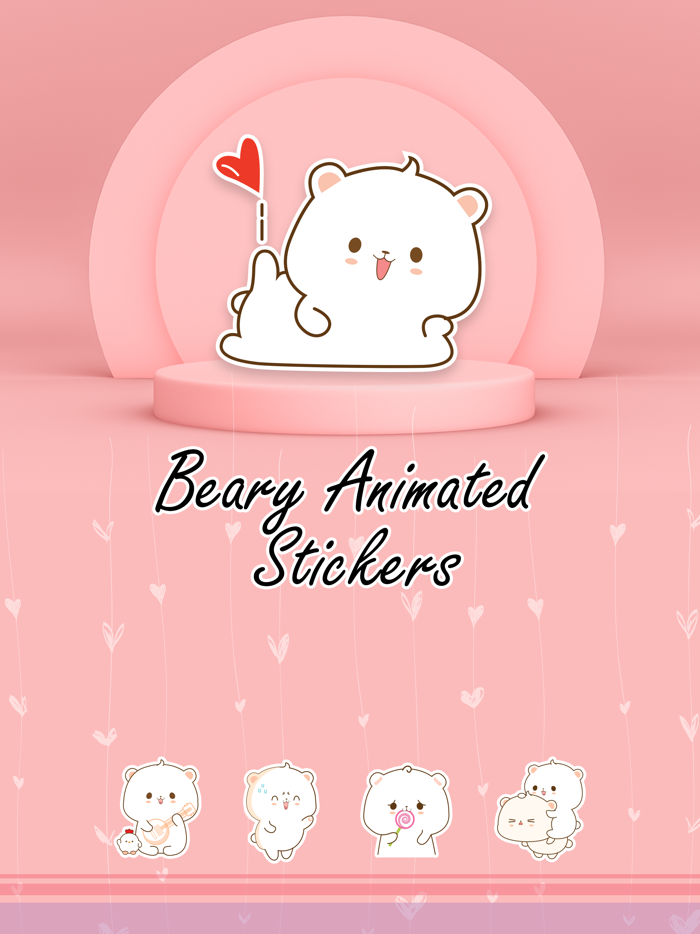 Beary Animated Stickers