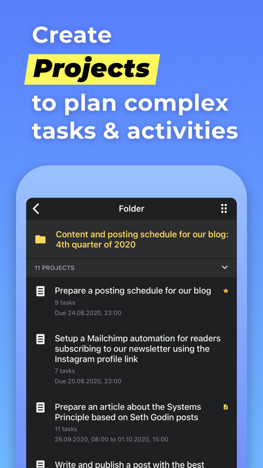 #2. Chaos Control™: GTD Task List (iOS) 来自: Tarasov Mobile
