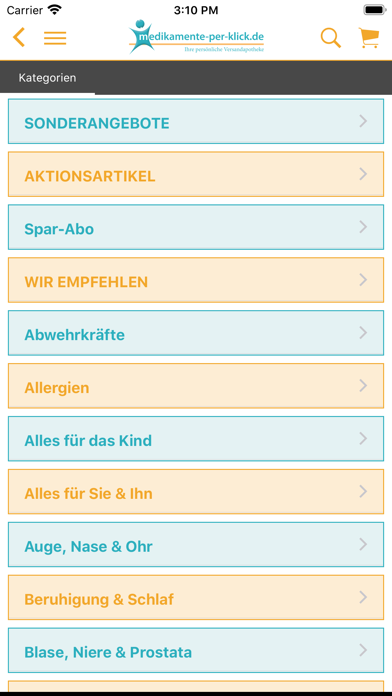 Medikamente per klick Screenshot