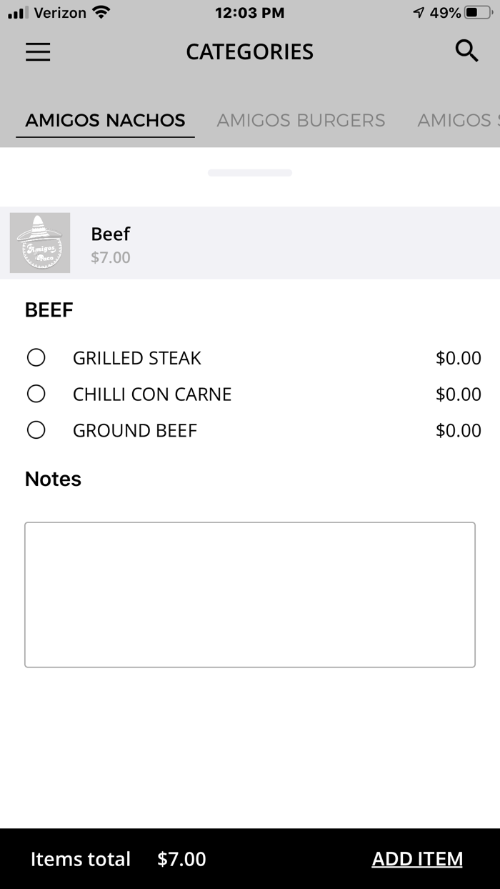 Amigos Taco Mexican BarandGrill