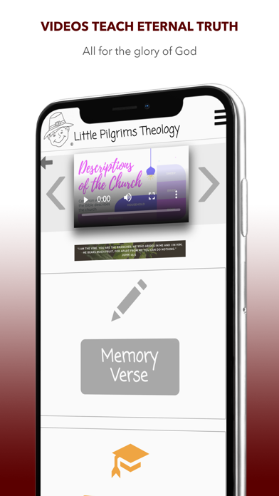 Little Pilgrims Theology Screenshot
