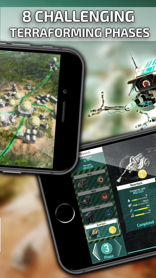 #4. Mars Tomorrow: Terraforming (iOS) Podle: gamefabrik GmbH