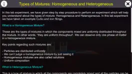 Game screenshot Types of Mixtures mod apk