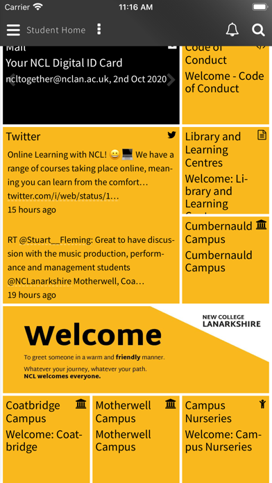 New College Lanarkshire Screenshot