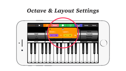 E Piano Synth - Keyboard Tiles Screenshot