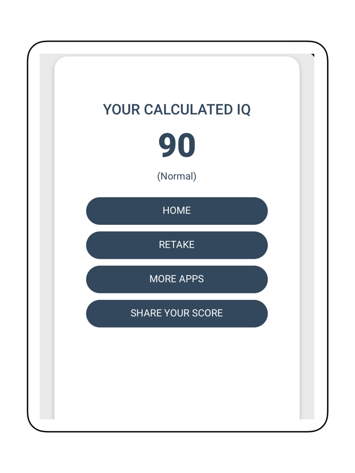 IQ Test Intelligence Test