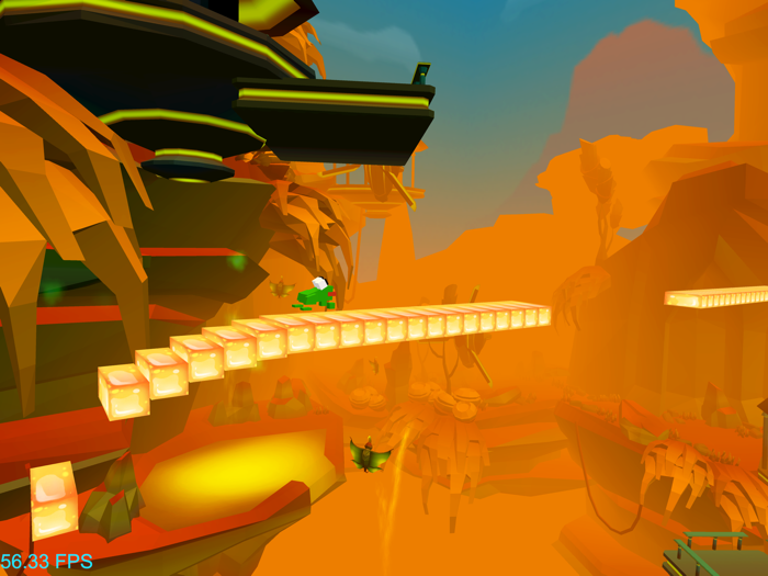 Frog Run-rush Jump On Helix