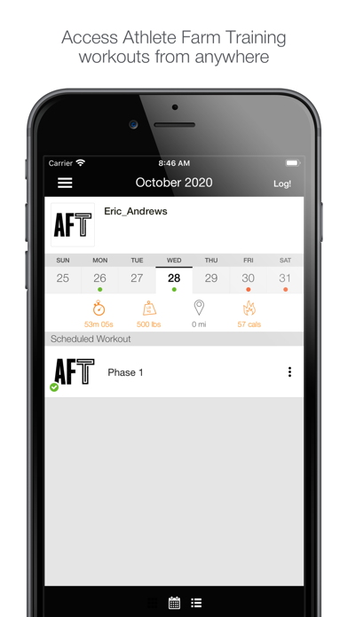 Screenshot #1 pour Athlete Farm Training