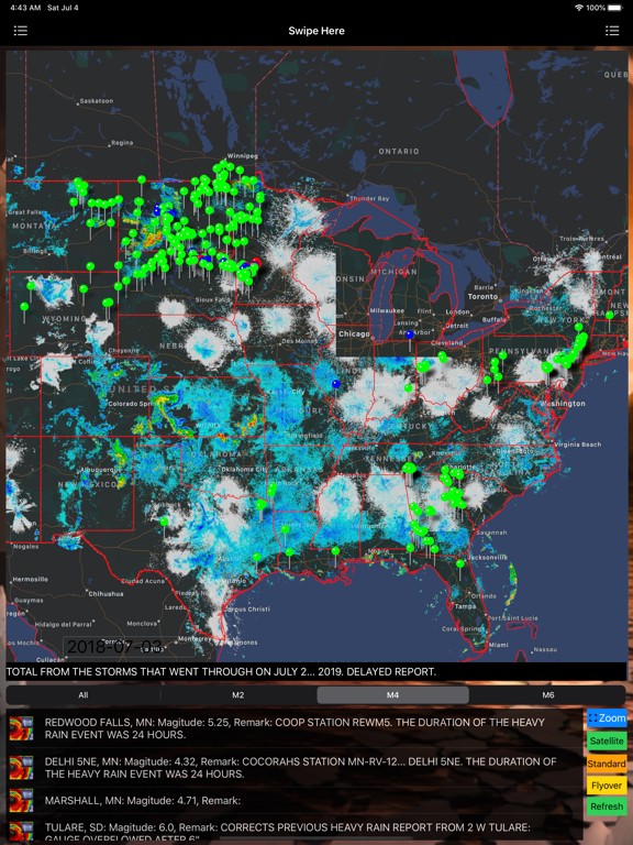 Screenshot #5 pour Instant NOAA Storm Pro