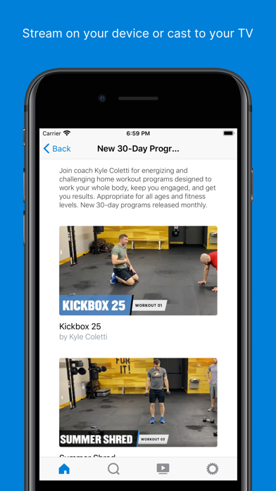 Tapout Fitness TV Screenshot