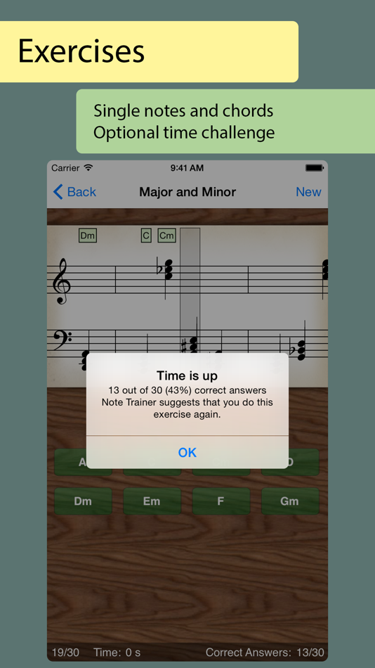 #3. Note Trainer Pro (iOS) By: thoor software AB