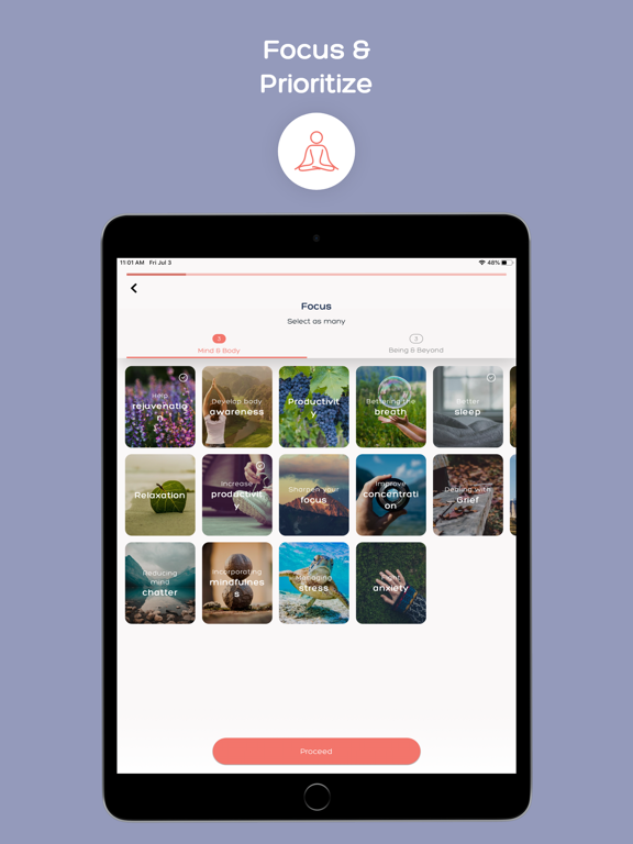 AUMHUM Self-Care & Sleep iPad screenshot 10 - Health & Fitness app