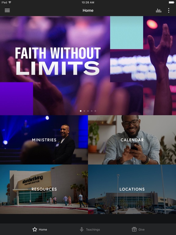 Screenshot #1 for Abundant Church