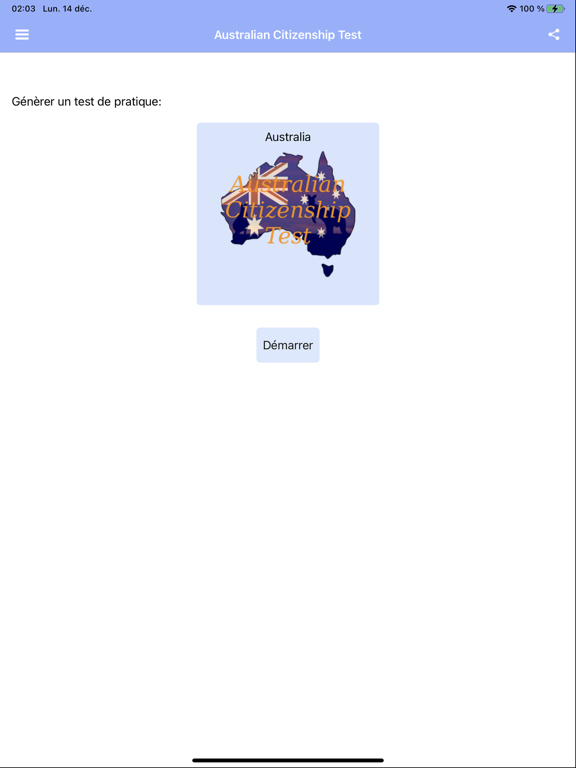 Screenshot #4 pour Australian Citizenship Test