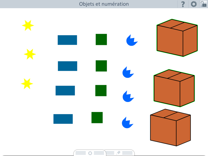 École  Objets et numération