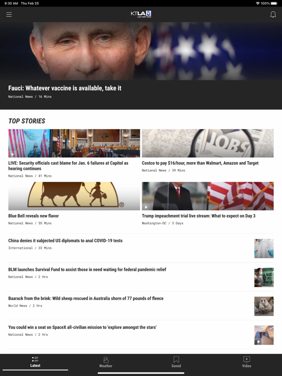 App screenshot