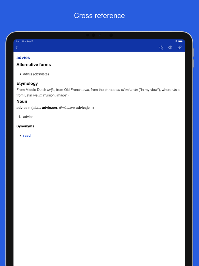 Dutch etymology dictionary