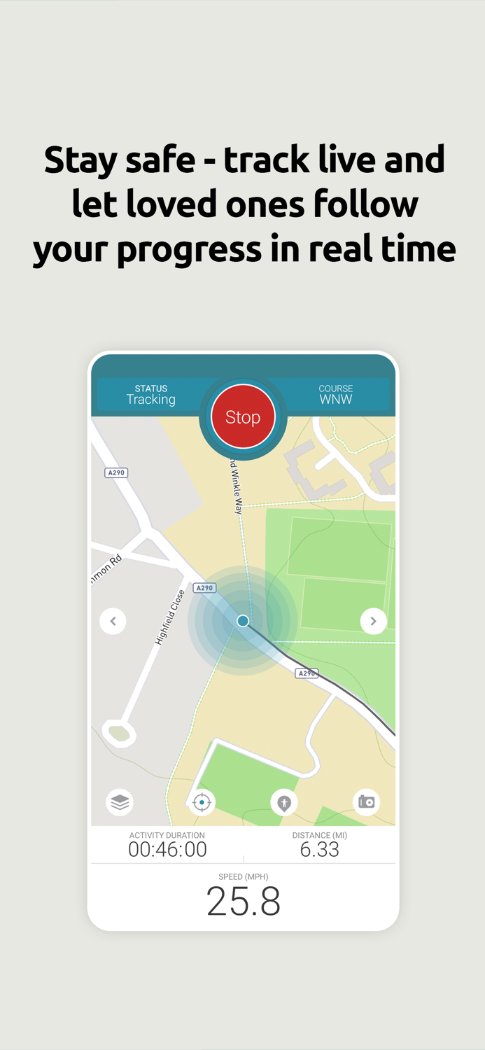 Map My Tracks ride hike pro
