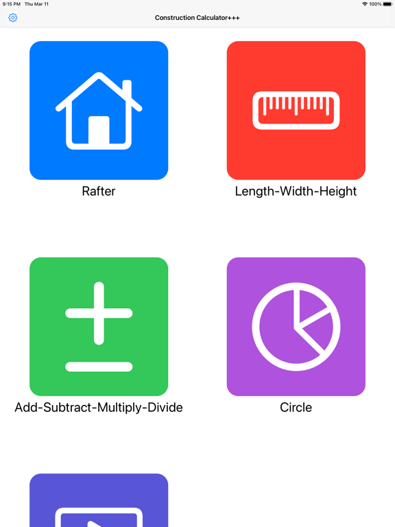 Screenshot #4 pour Construction Calculator+++