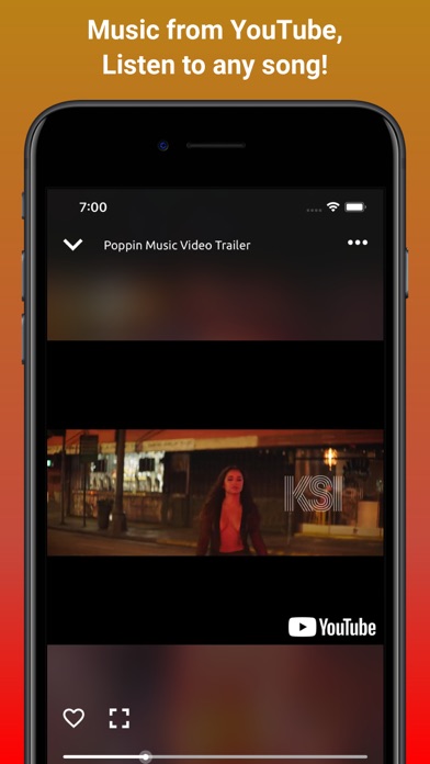 Online Music & Video Player screenshot 2