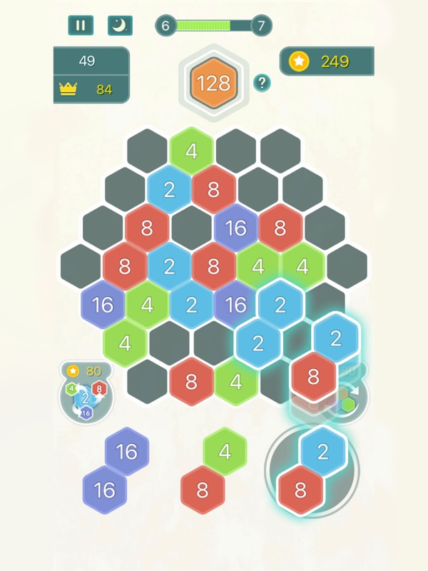 数字合合乐—俄罗斯的经典益智力方块小游戏 screenshot 6
