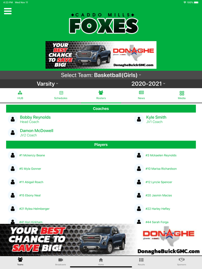 Caddo Mills Foxes Athletics