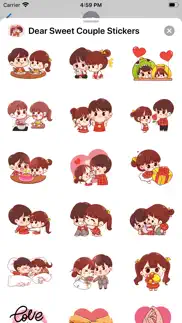 How to cancel & delete dear sweet couple stickers 2