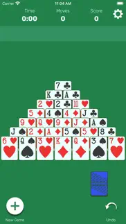 pyramid (classic card game) iphone screenshot 1