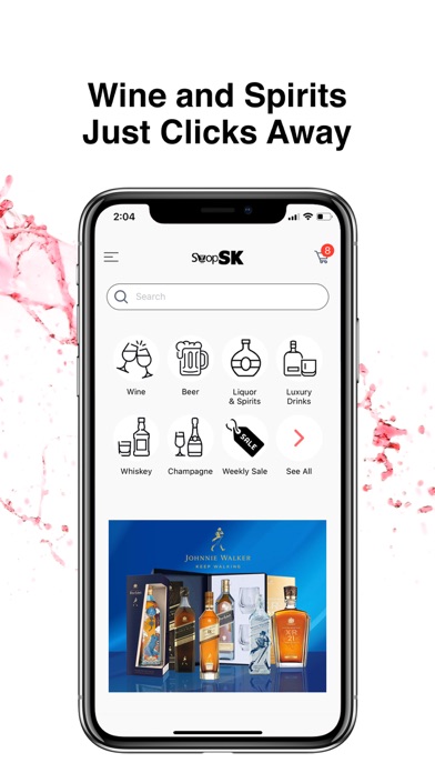 ShopSK Alcohol Delivery Screenshot