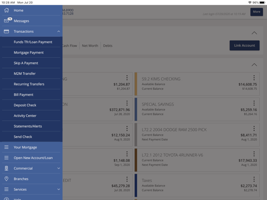 Screenshot #5 pour P1FCU Mobile Banking