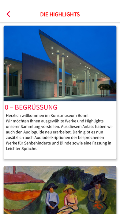 Kunstmuseum Bonn Screenshot