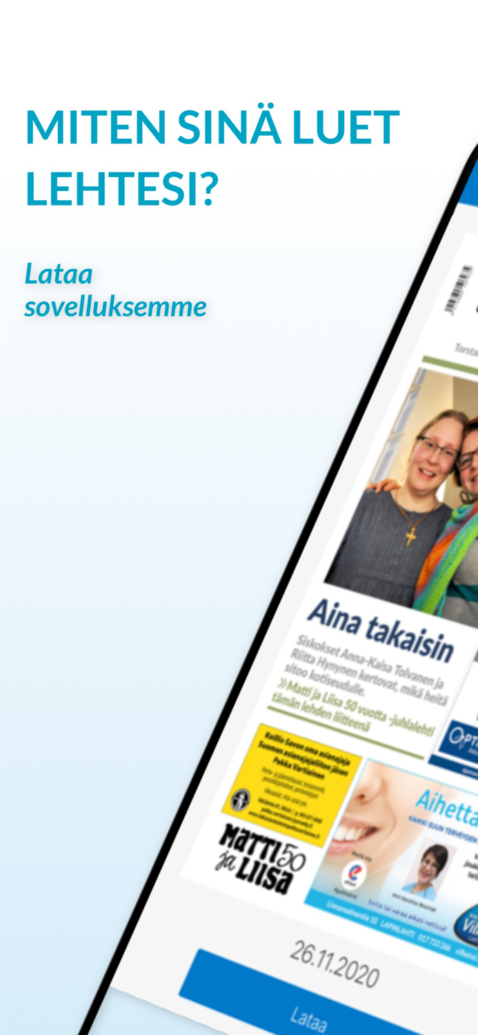 Matti ja Liisa päivän lehti