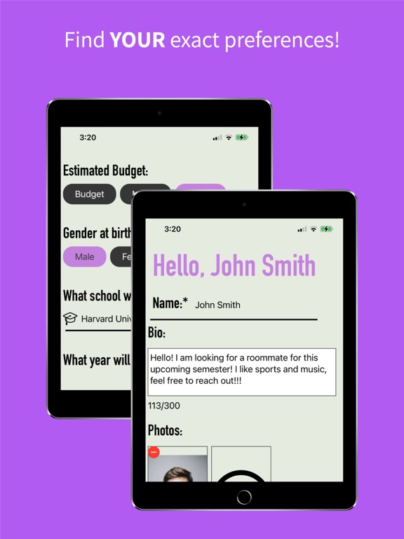 Screenshot #5 pour UniRoom: Roommate Finder