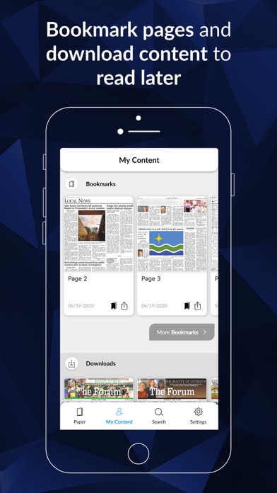 The Forum E-paper Screenshot