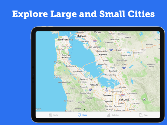 Atlas 2023 Pro: Maps & Facts iPad app afbeelding 1