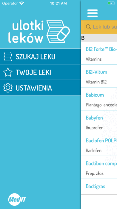 Ulotki Leków Screenshot