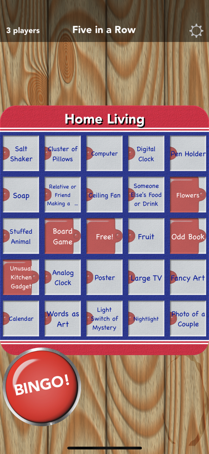 Scavenger Bingo