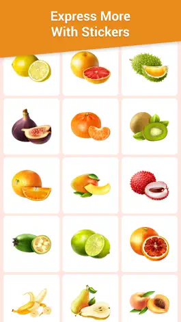 Game screenshot Fruit Stickers Pack apk