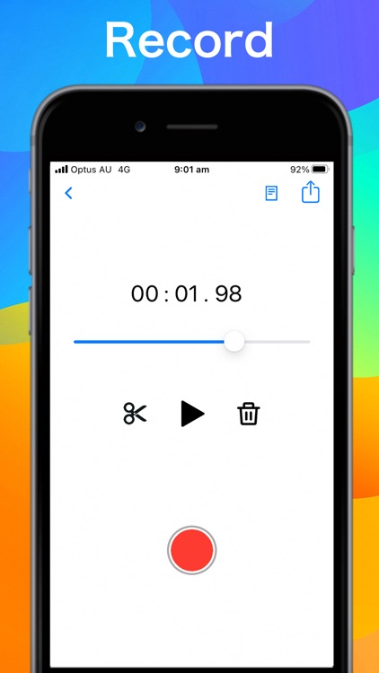 Voice Memo, Voice to Texts app