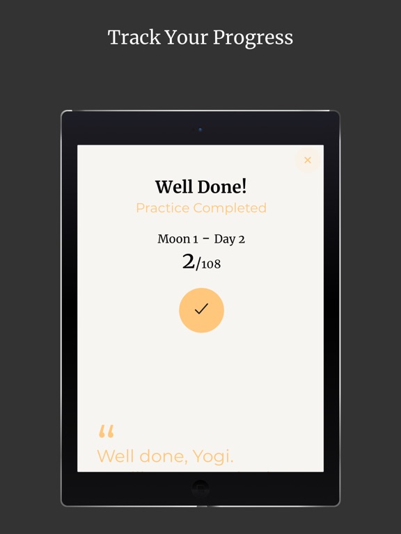 Moon Sun Fire: Yoga Meditation iPad screenshot 6 - Health & Fitness app