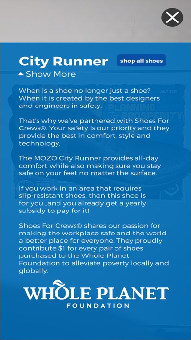 Shoes For Crews© AR Screenshot
