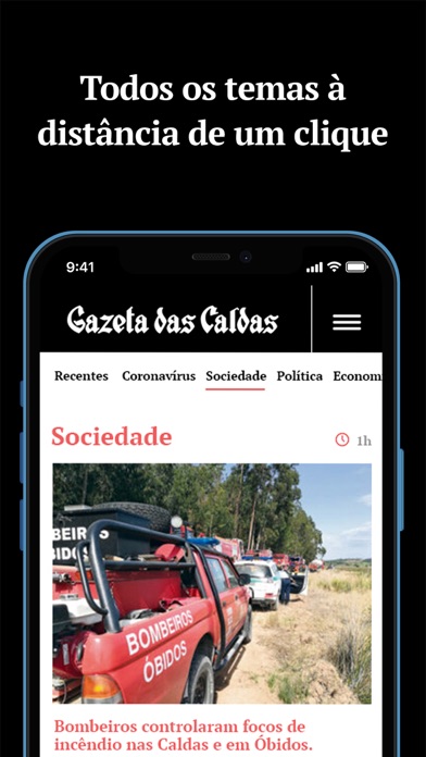 Gazeta das Caldas Screenshot