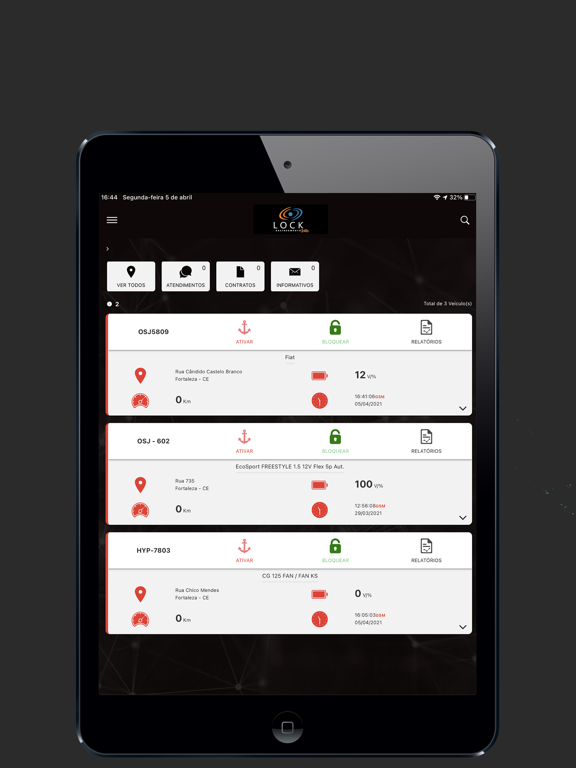 Screenshot #5 pour Lock Rastreamento