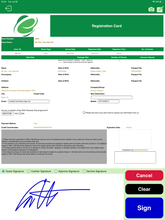 Eco-Sign iPad screenshot 5 - Travel app