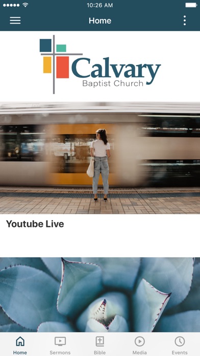 Calvary Baptist Church RMNC Screenshot